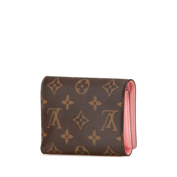 LOUIS VUITTON Brown Monogram Leather Wallet - Picture 2 of 10